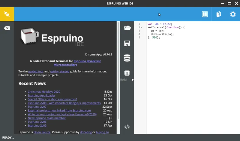 Espruino IDE